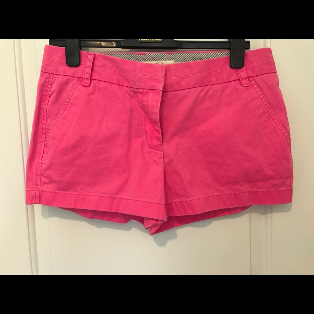 Hot Pink J. Crew shorts